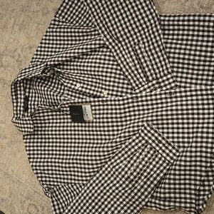 Women Massimo Dutti Shirt Color Chocolate Brown Size XS